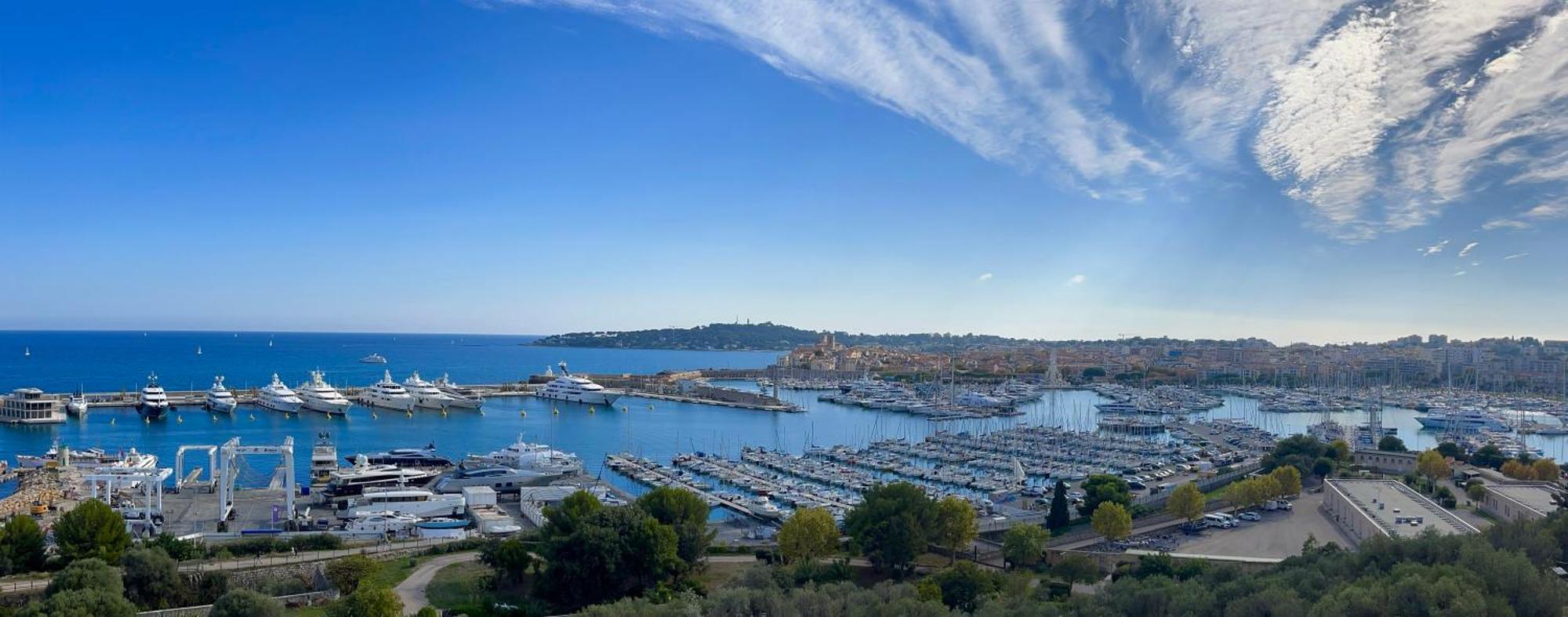 Antibes Carre D'Or Bastion Albert 1Er Vue Mer Bagian luar foto
