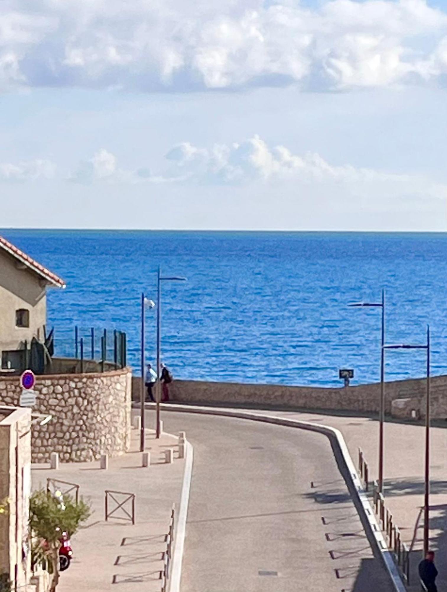 Antibes Carre D'Or Bastion Albert 1Er Vue Mer Bagian luar foto